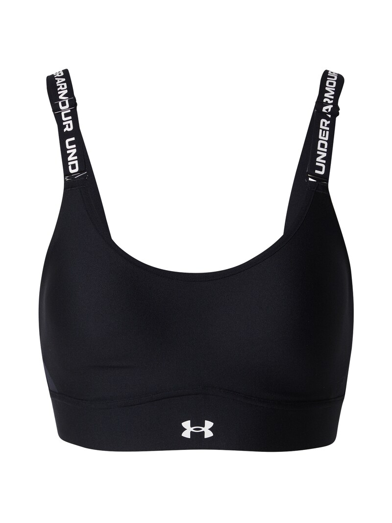 sinned x about you Bustier Sujetador deportivo 'Infinity 2.0' UNDER ARMOUR en Negro