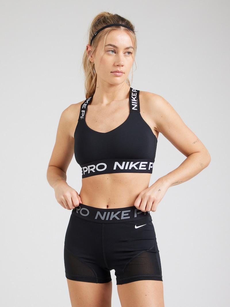 Sinned X About You Bustier Sujetador Deportivo NIKE En Negro