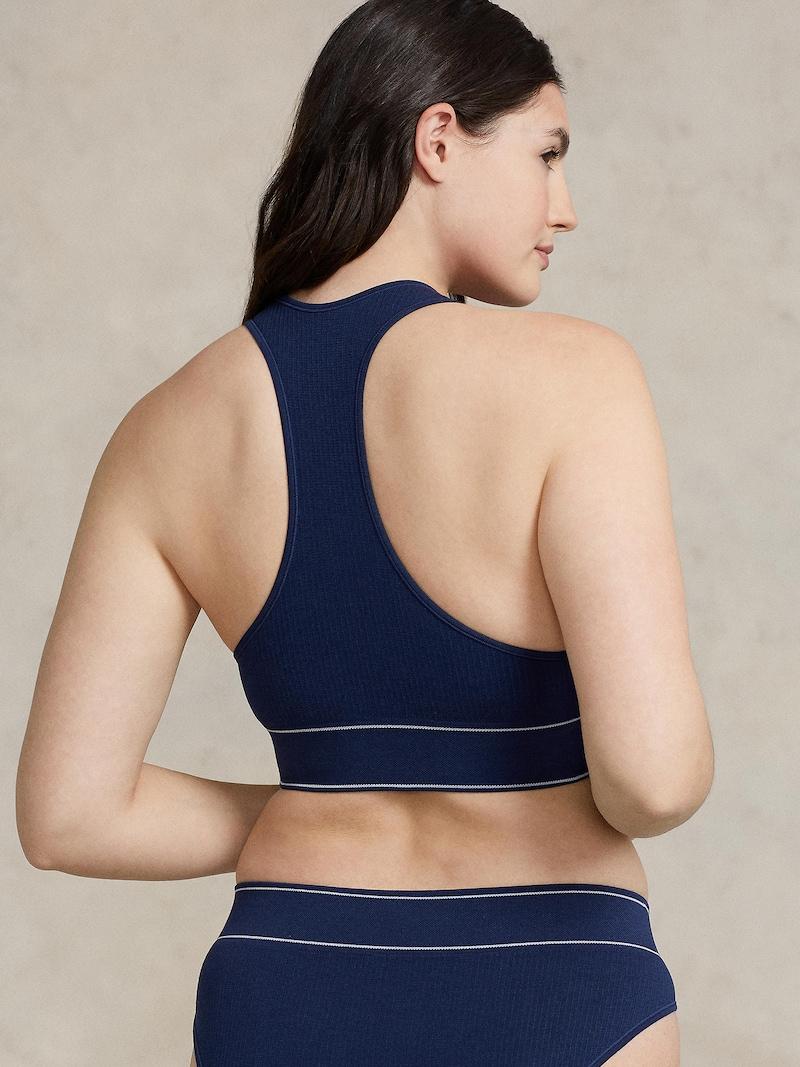 Sinned X About You Bustier Sujetador Polo Ralph Lauren En Navy