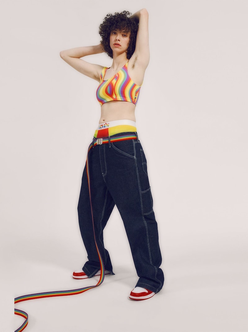 Sinned X About You Bustier Top De Bikini 'Sports Bra Hook Up' LEVI'S ® En Mezcla De Colores