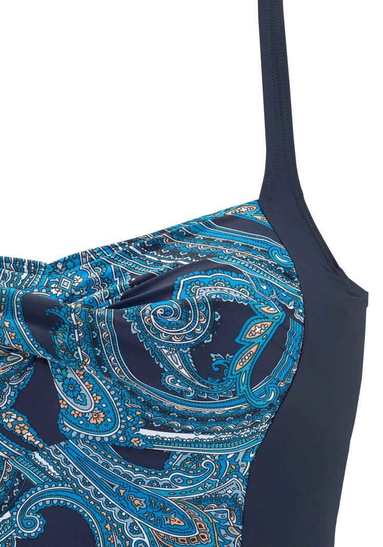 Sinned X About You Bustier Top De Tankini LASCANA En Azul Genciana