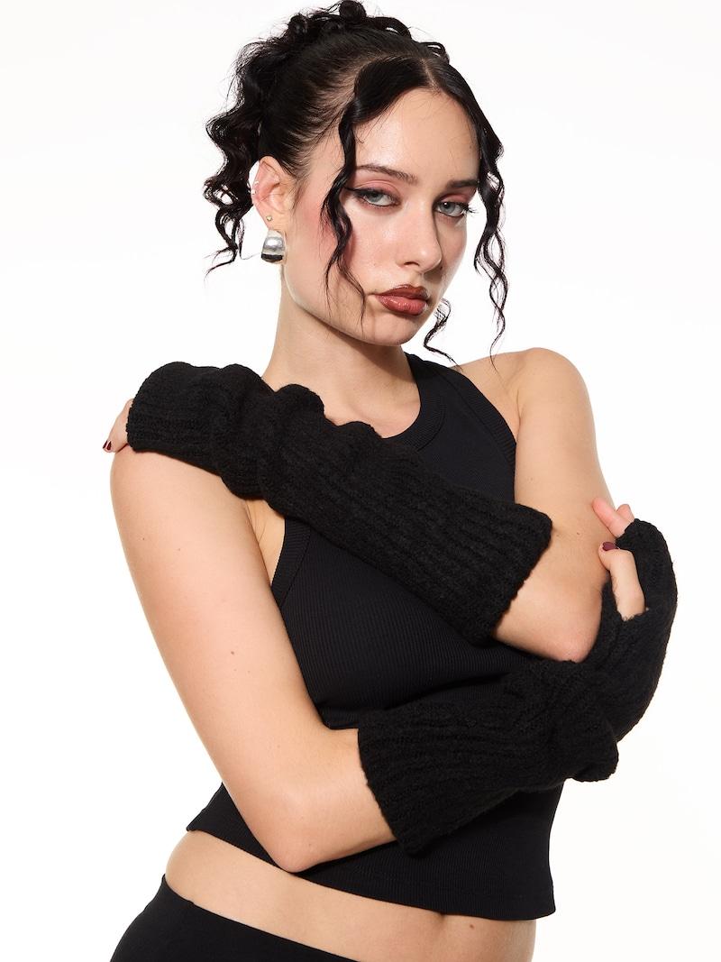 Sinned X About You Calentadores De Manos 'Manuela' SHYX En Negro