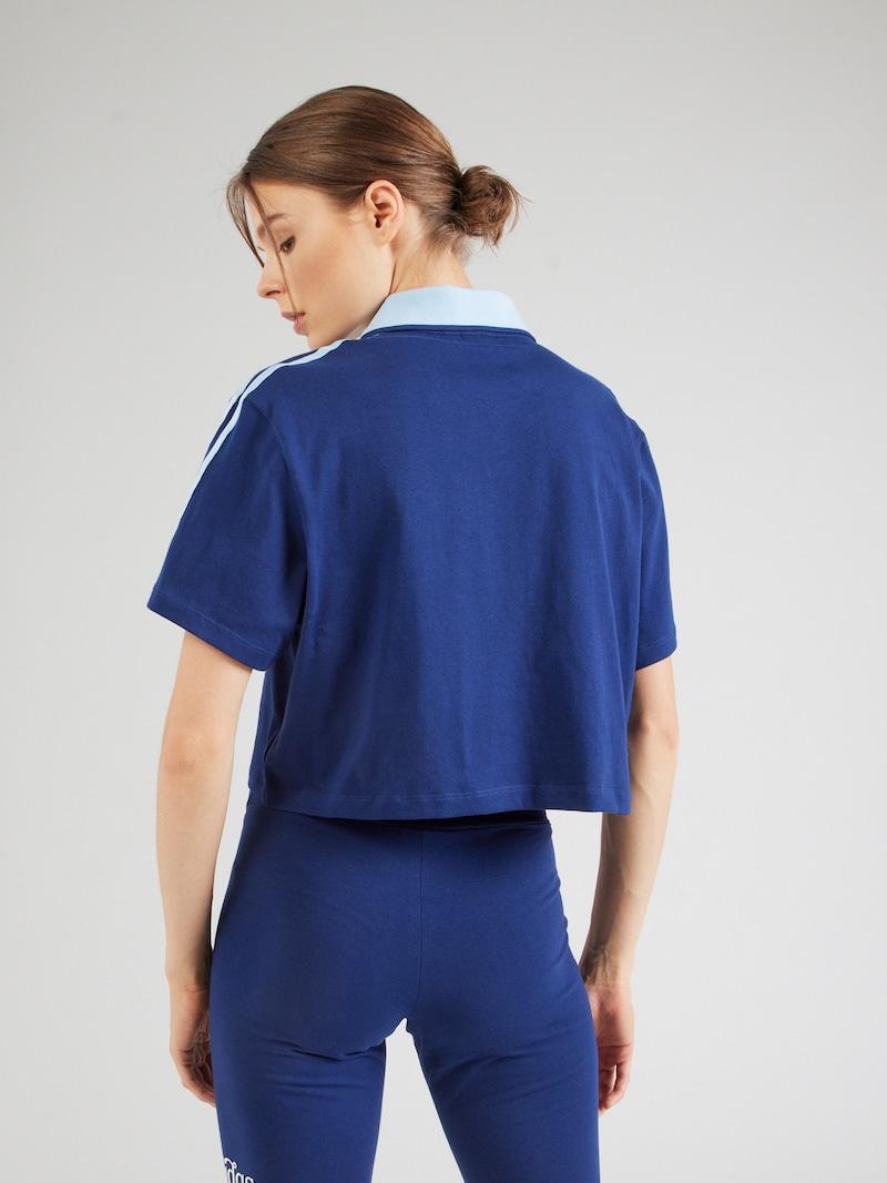 Sinned X About You Camiseta ADIDAS ORIGINALS En Azul Azul Claro