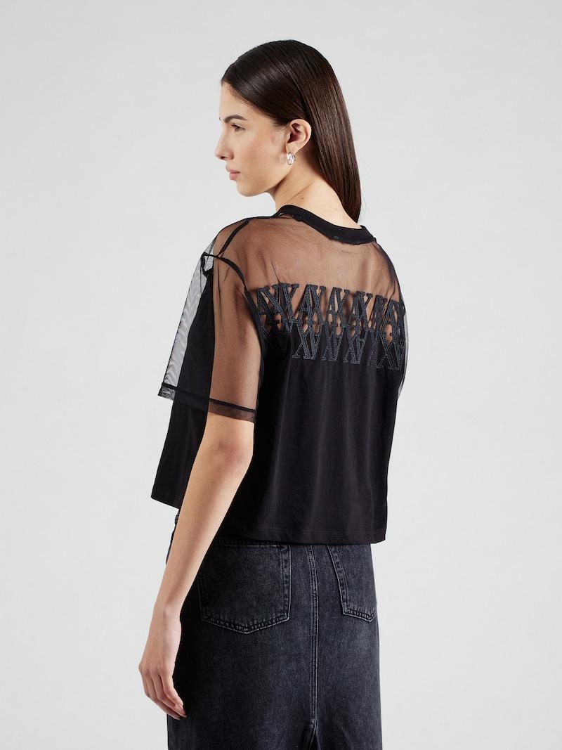 Sinned X About You Camiseta ARMANI EXCHANGE En Negro