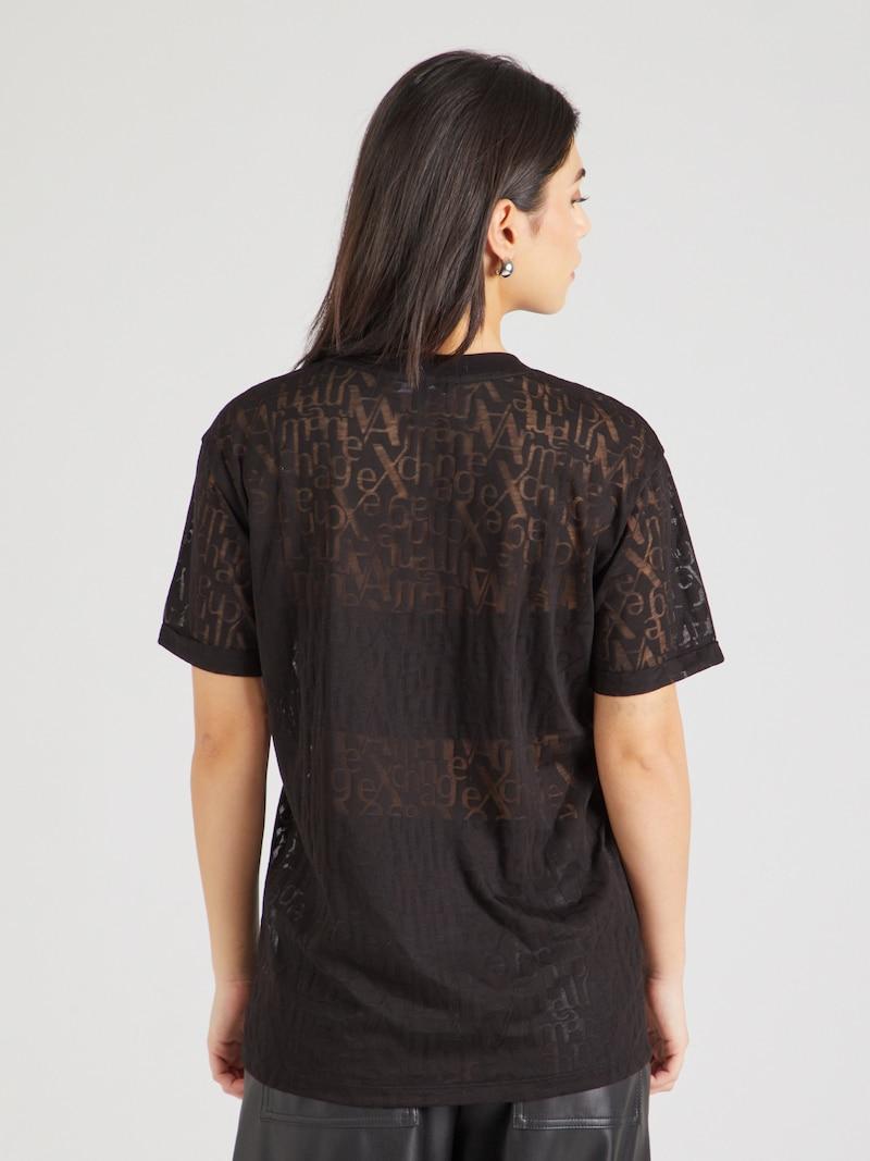 Sinned X About You Camiseta ARMANI EXCHANGE En Negro