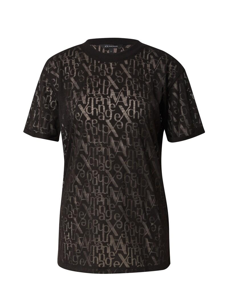sinned x about you Camiseta ARMANI EXCHANGE en Negro