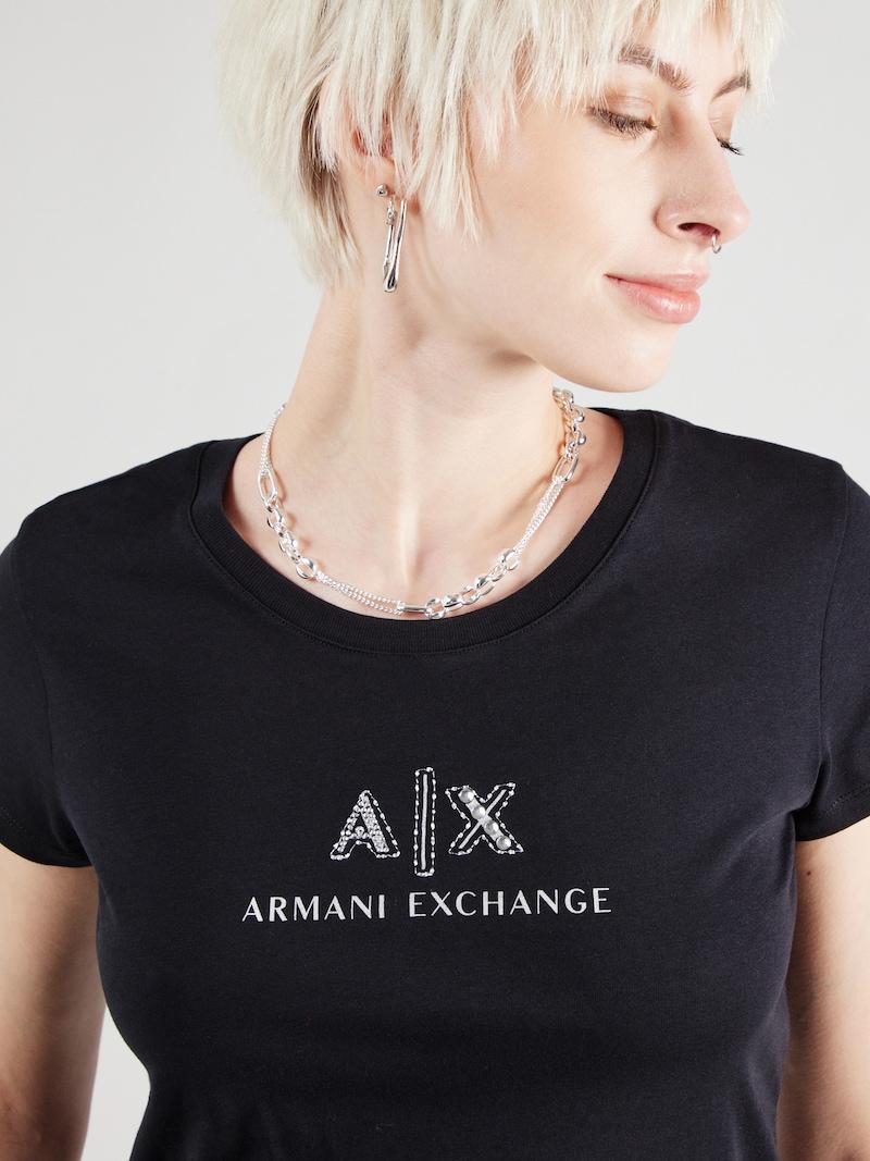 Sinned X About You Camiseta ARMANI EXCHANGE En Negro