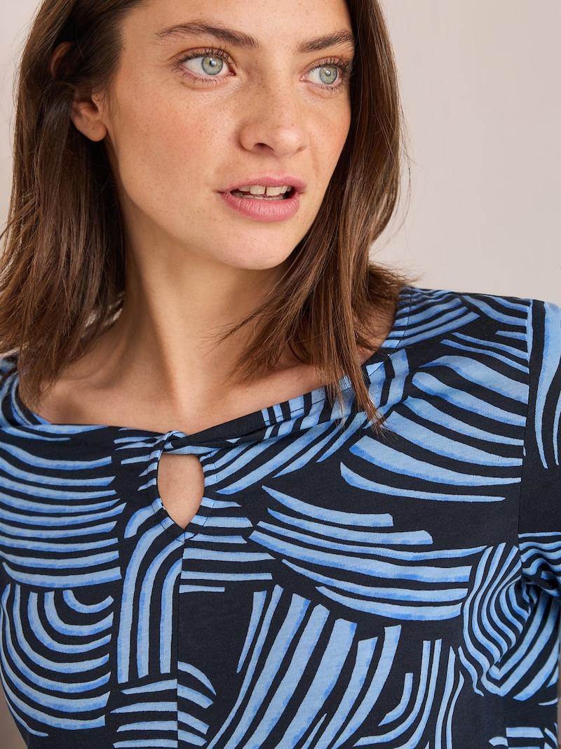 Sinned X About You Camiseta CECIL En Azul Claro Azul Oscuro