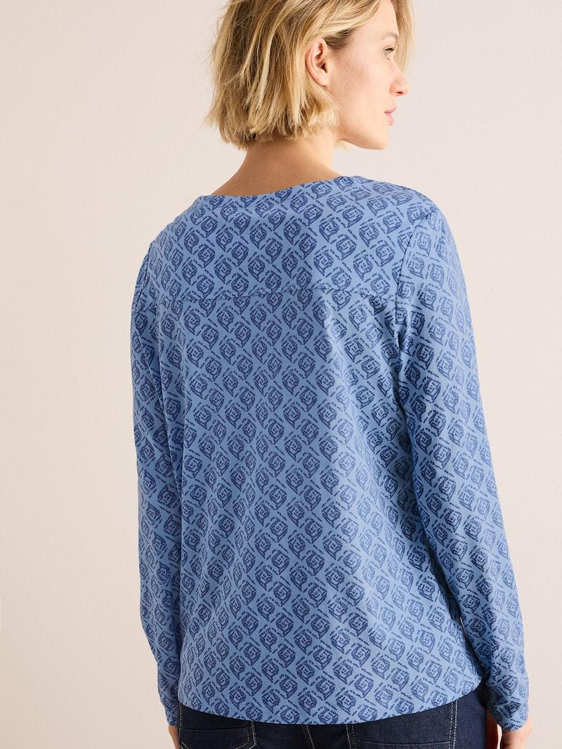 Sinned X About You Camiseta CECIL En Navy Azul Claro