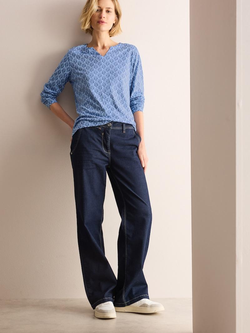 Sinned X About You Camiseta CECIL En Navy Azul Claro