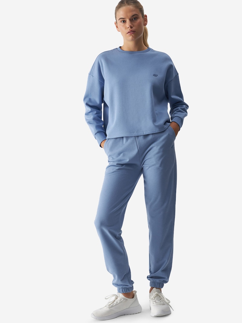 Sinned X About You Camiseta Deportiva 4F En Azul Denim