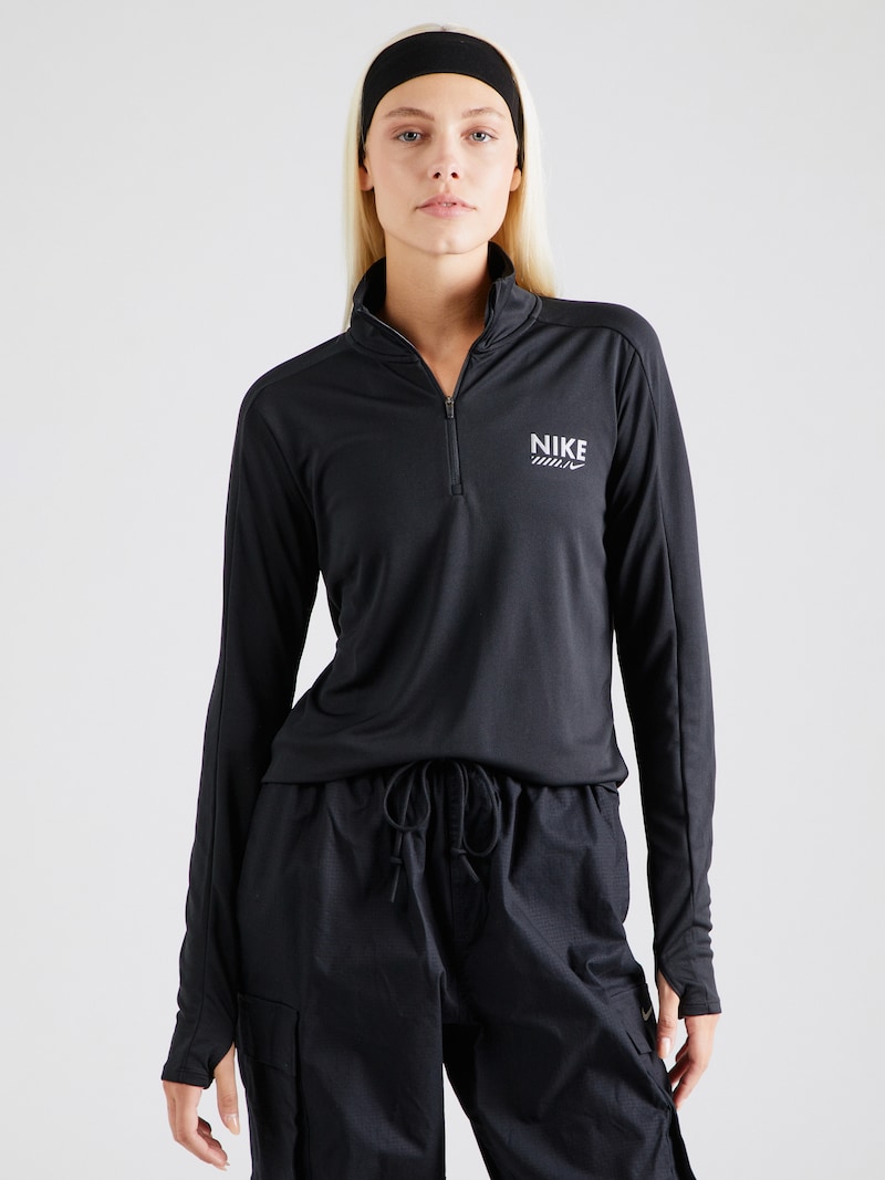 Sinned X About You Camiseta Deportiva 'PACER' NIKE En Negro