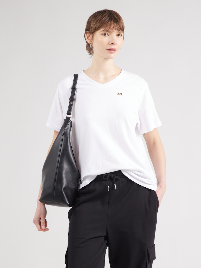 Sinned X About You Camiseta EA7 Emporio Armani En Blanco