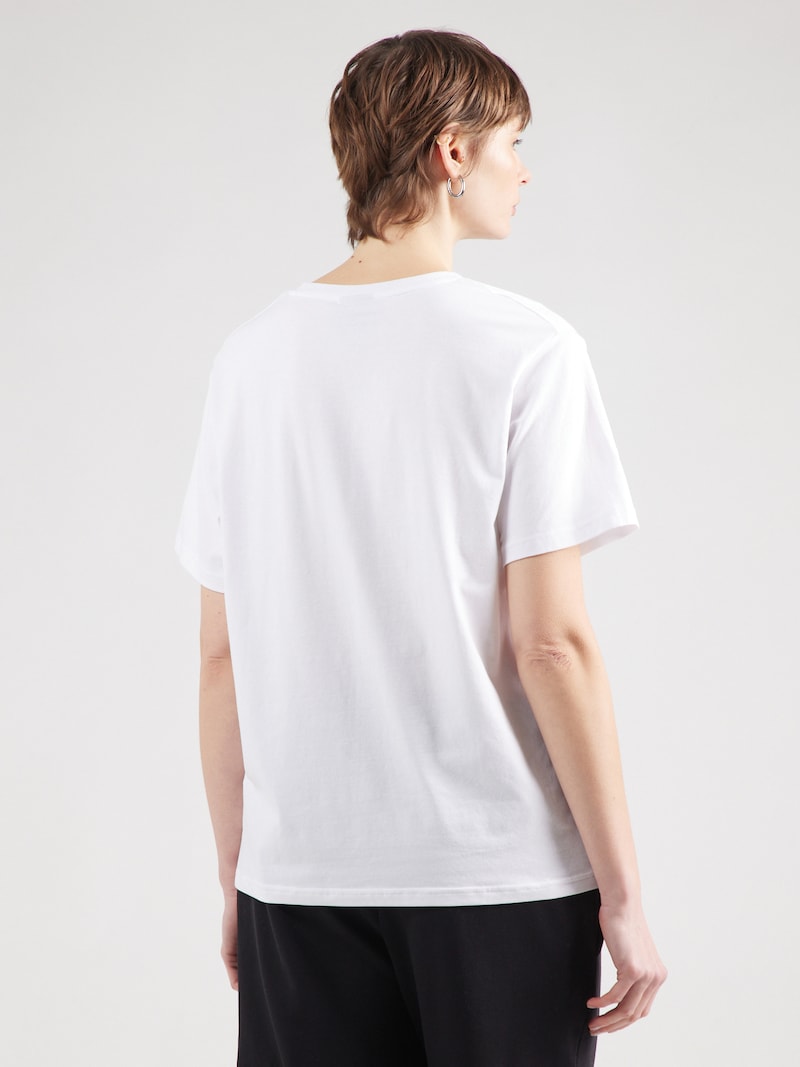 Sinned X About You Camiseta EA7 Emporio Armani En Blanco