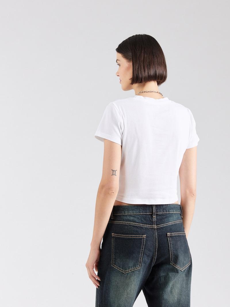 Sinned X About You Camiseta 'ESSENTIAL' LEVI'S ® En Blanco