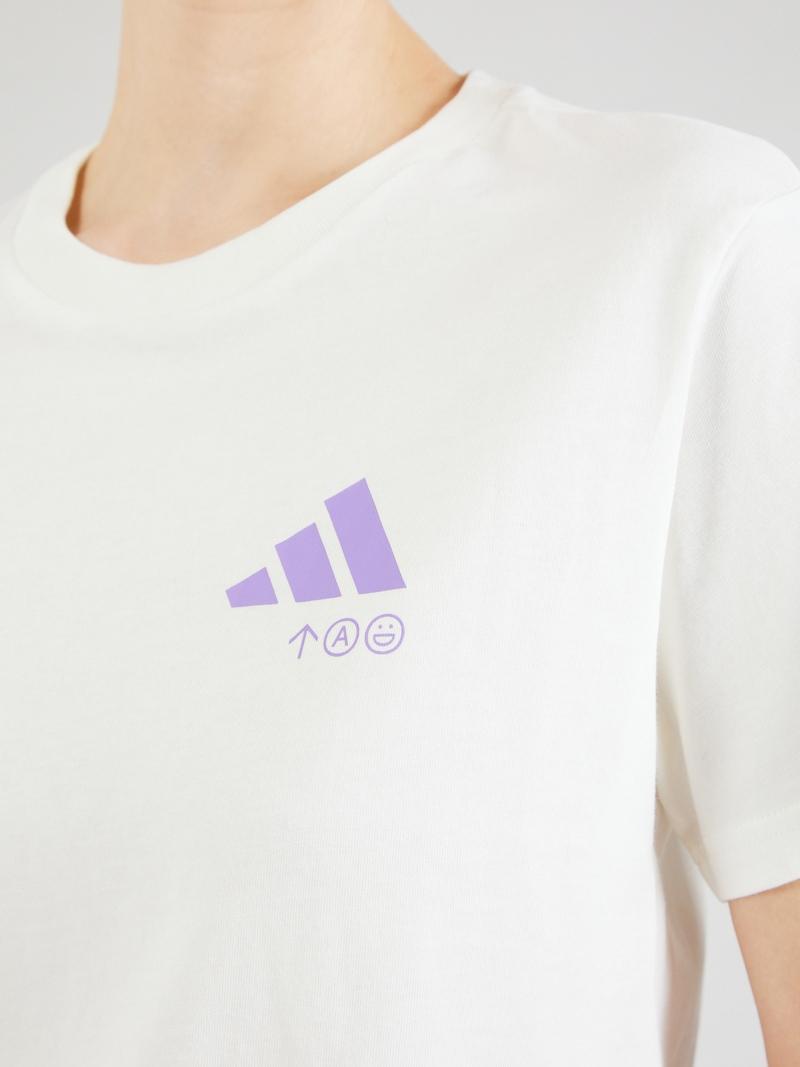 Sinned X About You Camiseta Funcional ADIDAS SPORTSWEAR En Blanco