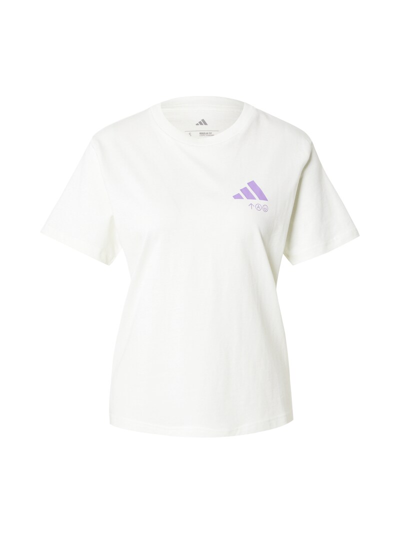 sinned x about you Camiseta funcional ADIDAS SPORTSWEAR en Blanco