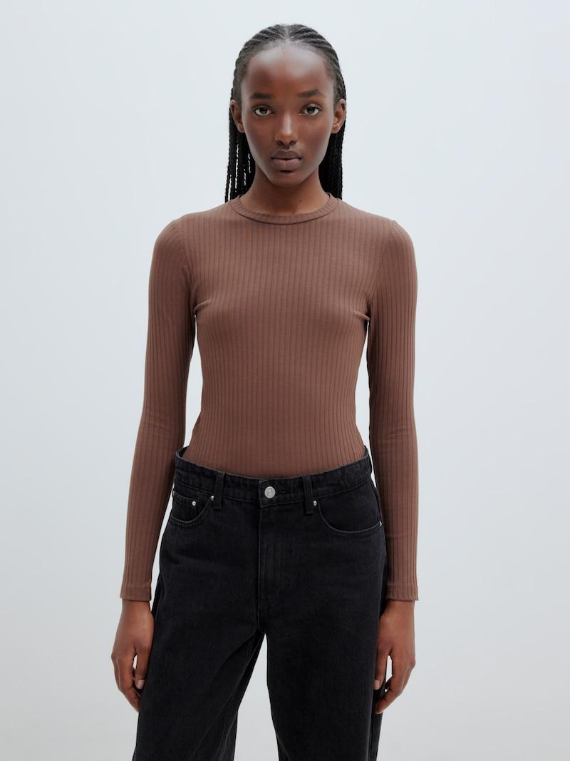 Sinned X About You Camiseta 'Ginger' EDITED En Marrón