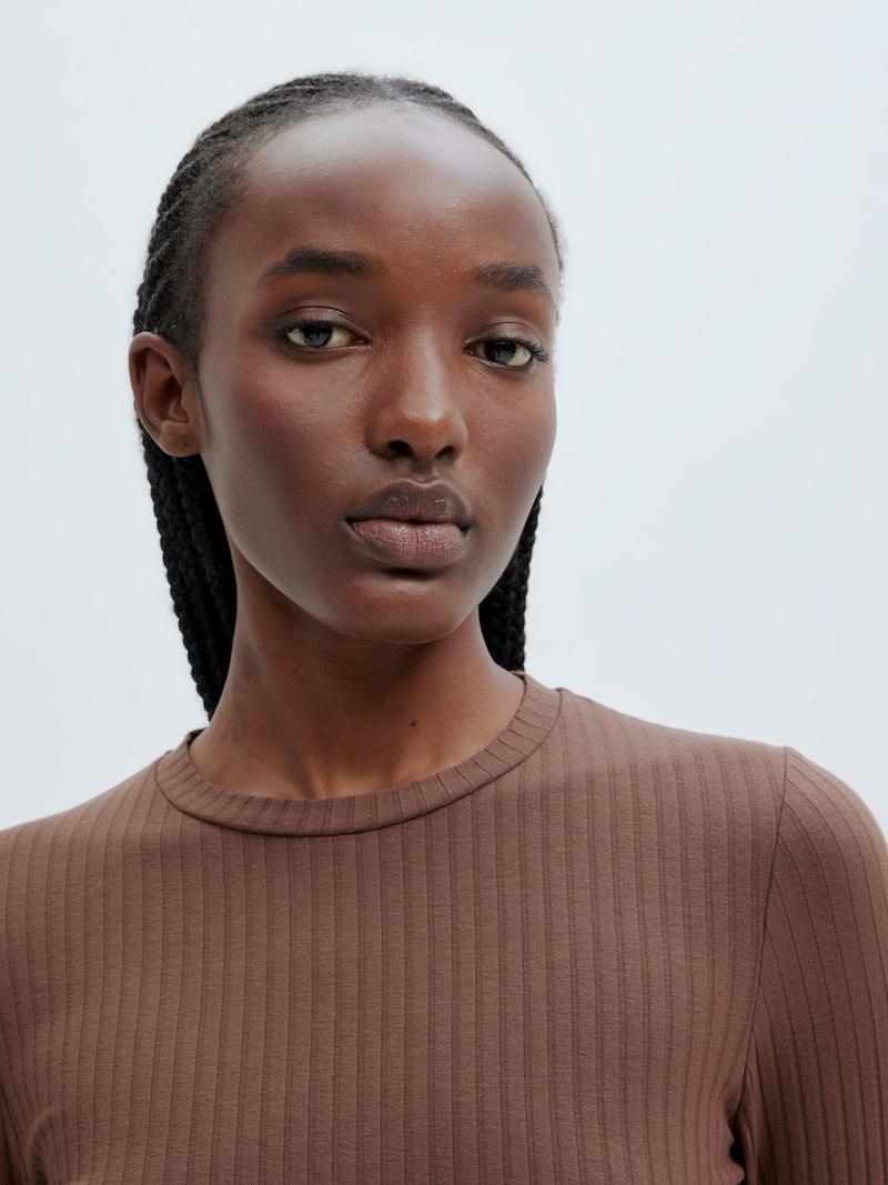 Sinned X About You Camiseta 'Ginger' EDITED En Marrón