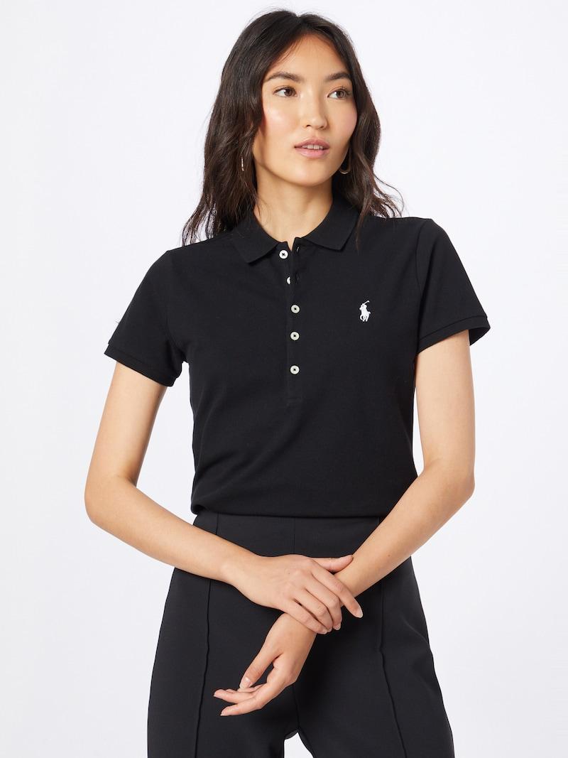 Sinned X About You Camiseta 'JULIE' Polo Ralph Lauren En Negro