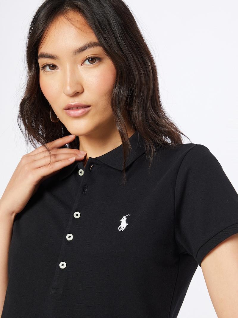 Sinned X About You Camiseta 'JULIE' Polo Ralph Lauren En Negro