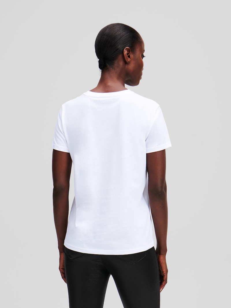 Sinned X About You Camiseta Karl Lagerfeld En Blanco