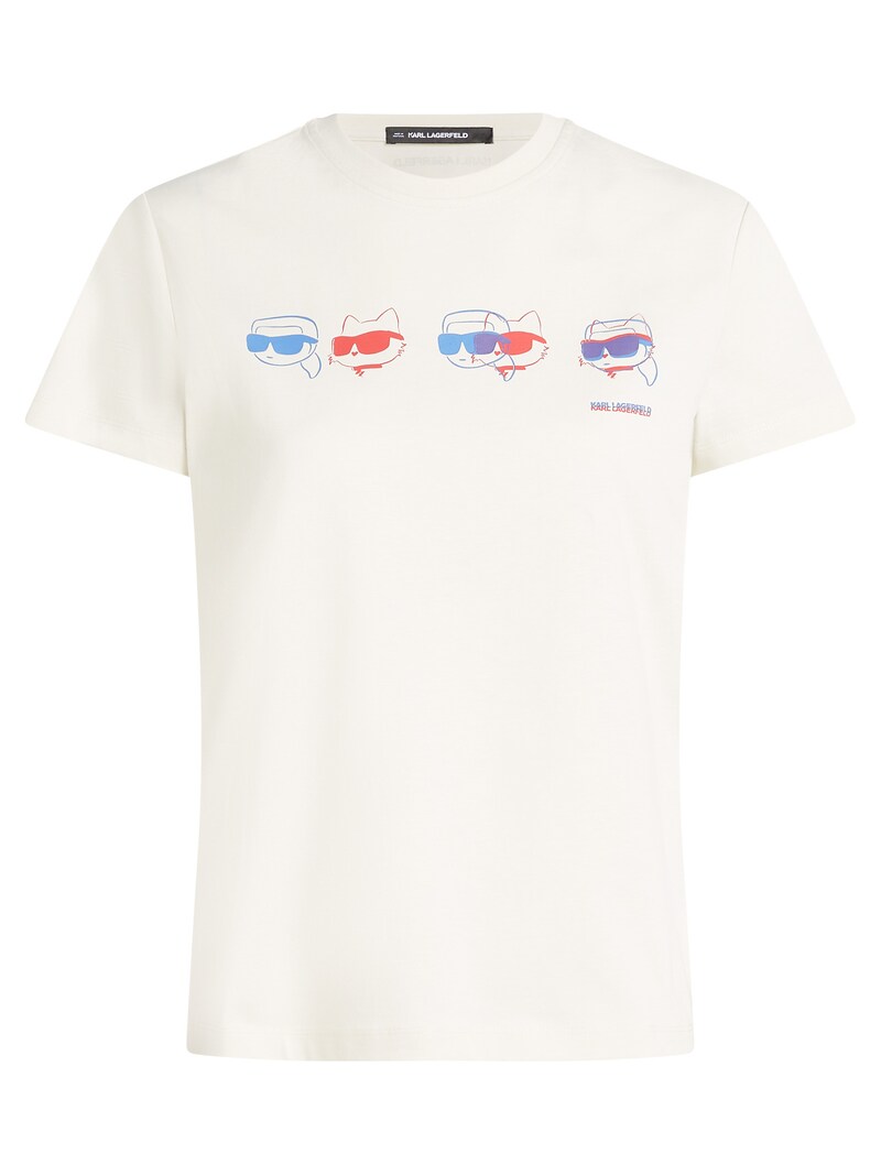 sinned x about you Camiseta Karl Lagerfeld en Crema