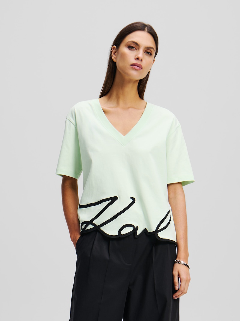 Sinned X About You Camiseta Karl Lagerfeld En Menta