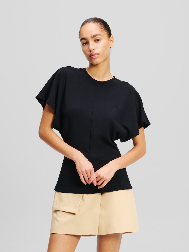 Sinned X About You Camiseta Karl Lagerfeld En Negro