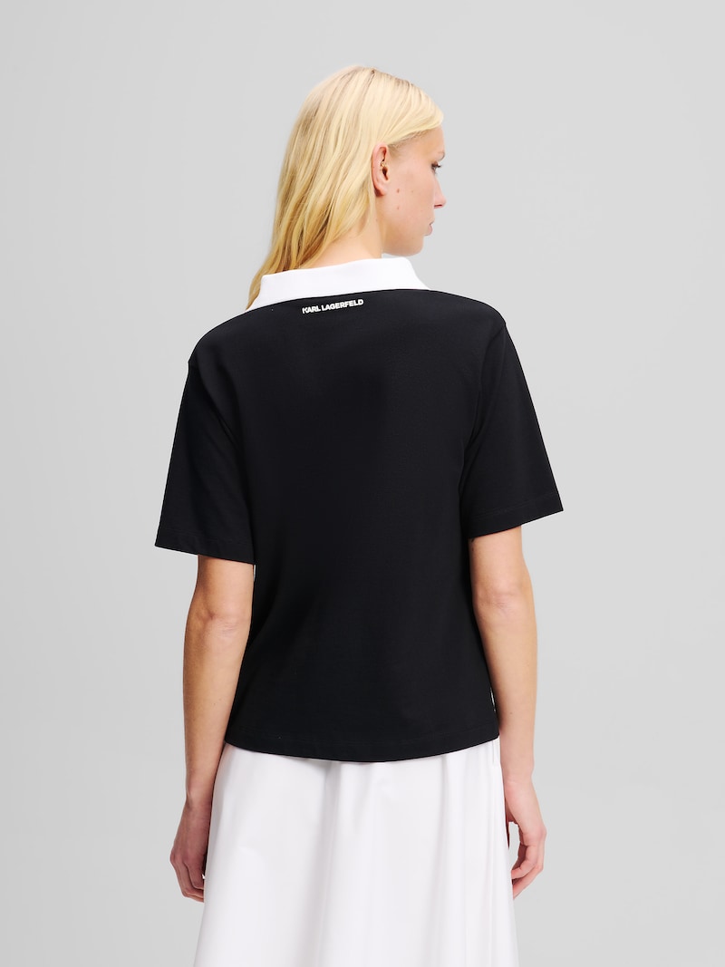 Sinned X About You Camiseta Karl Lagerfeld En Negro