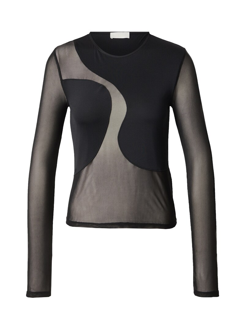 sinned x about you Camiseta 'Saphia' LeGer by Lena Gercke en Negro