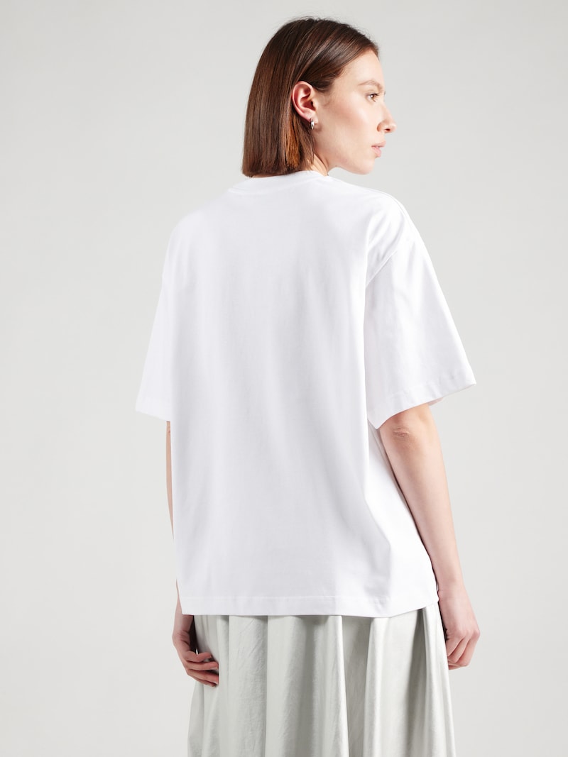 Sinned X About You Camiseta Talla Grande 'VEISTO' Marimekko En Blanco