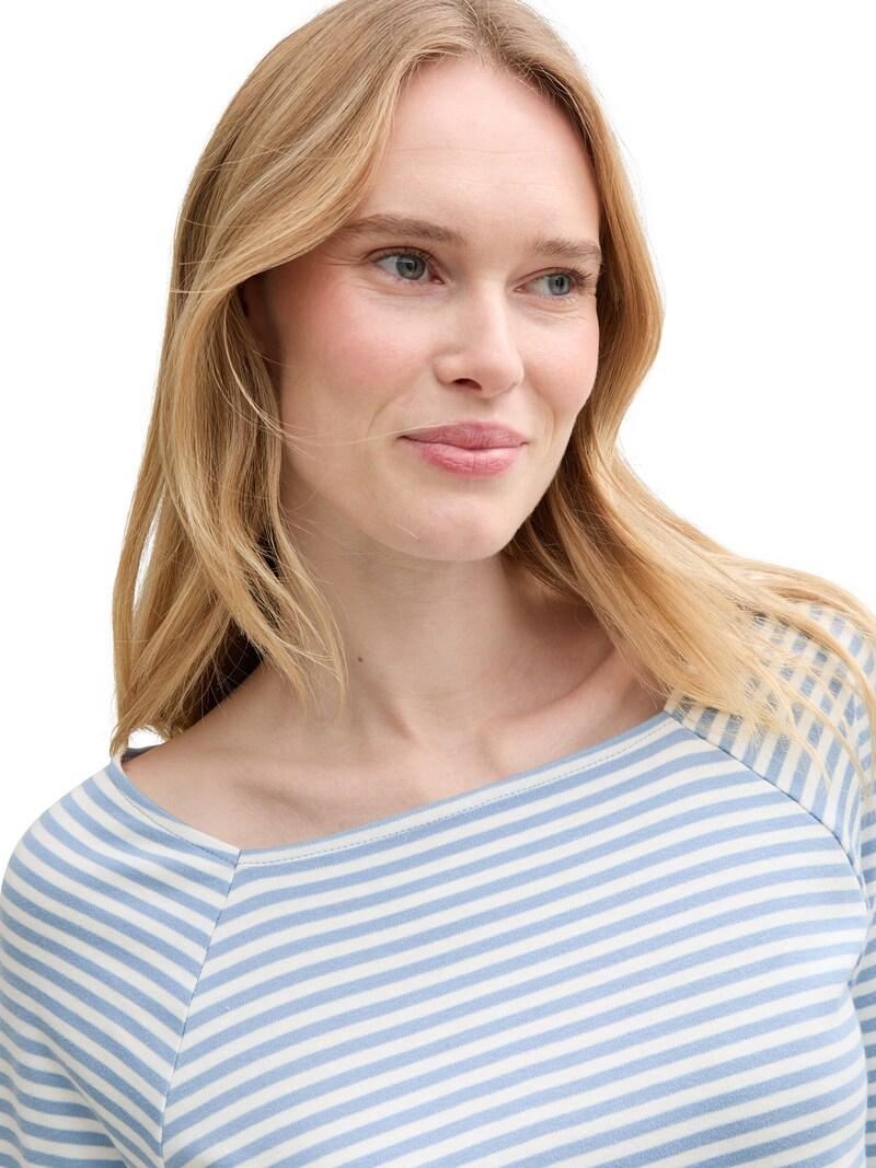 Sinned X About You Camiseta TOM TAILOR En Azul Paloma