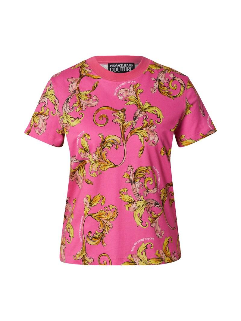 sinned x about you Camiseta Versace Jeans Couture en Rosa