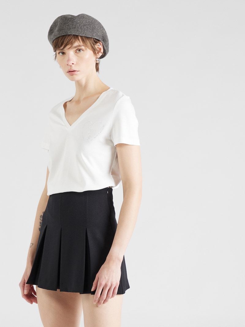 Sinned X About You Camiseta 'VMRIGA VANESSA' VERO MODA En Offwhite