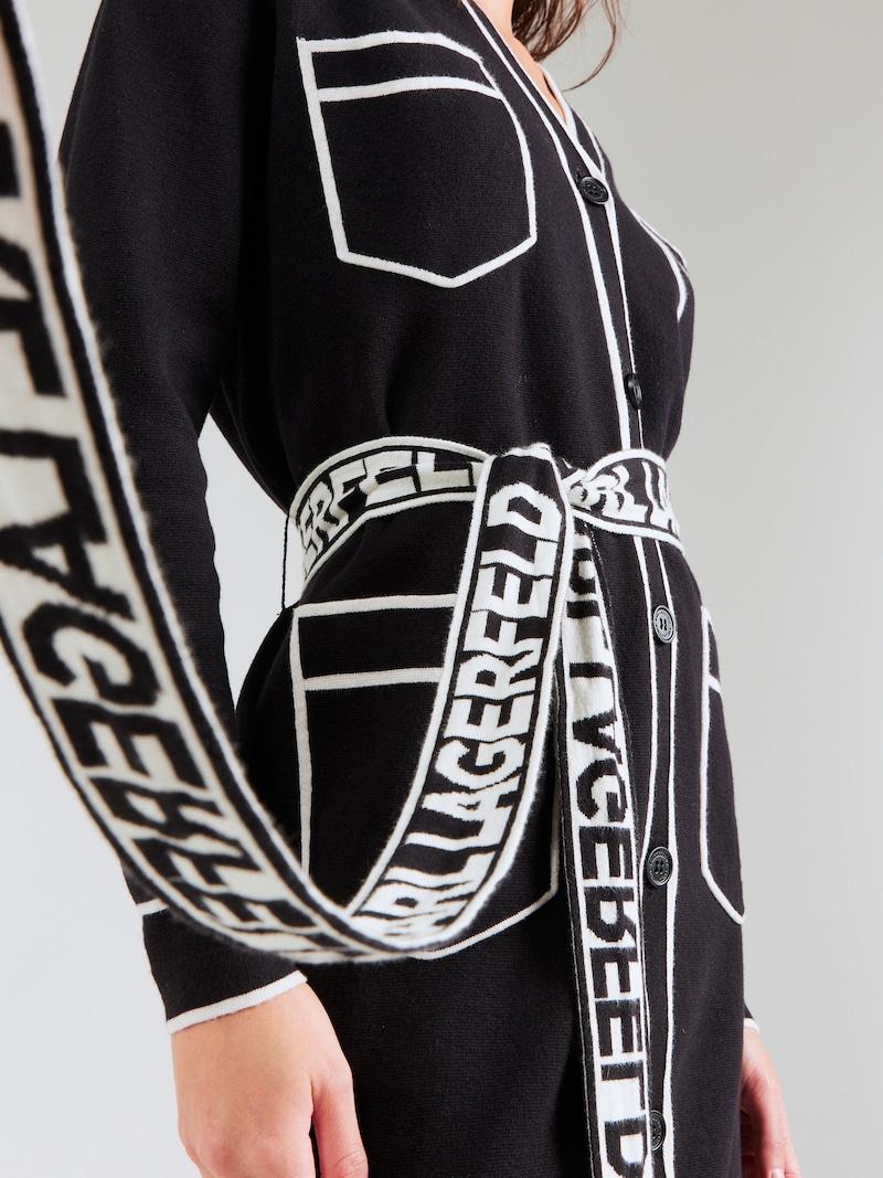 Sinned X About You Cárdigan Karl Lagerfeld En Negro