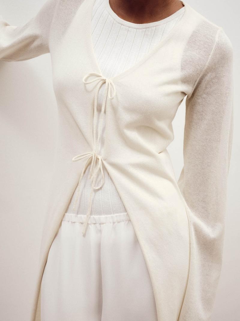 Sinned X About You Cárdigan 'Maxi' ABOUT YOU X Marie Von Behrens En Beige