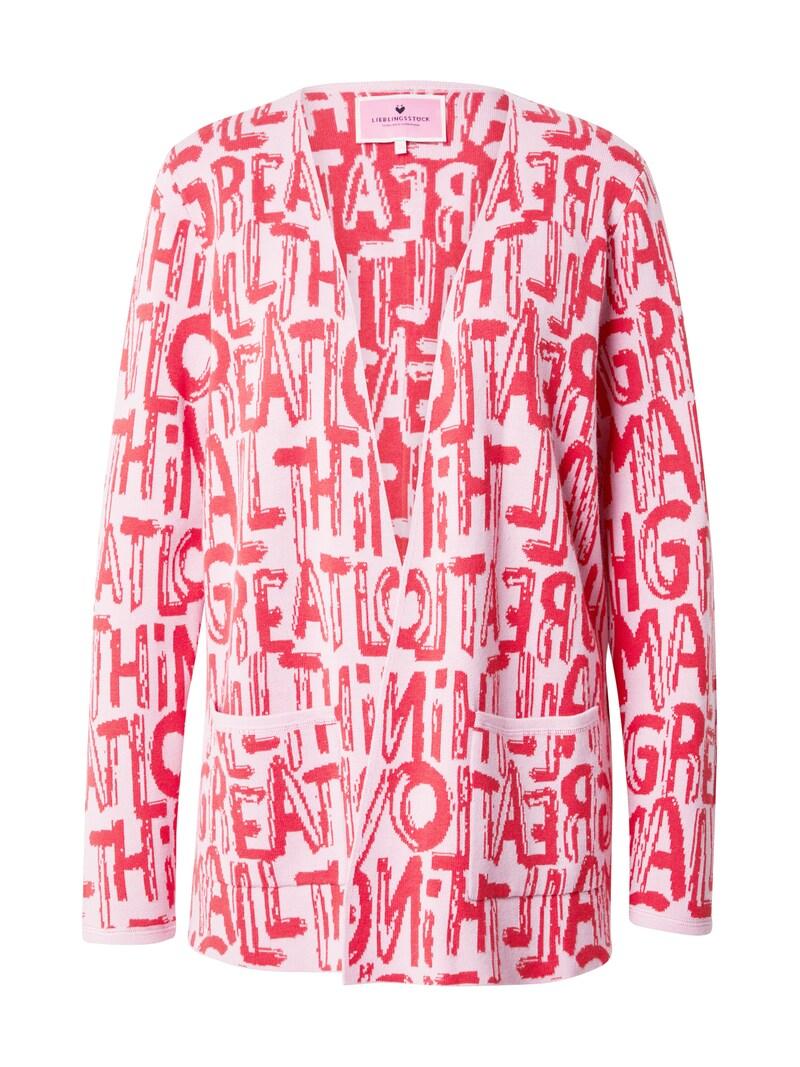 sinned x about you Cárdigan 'Parisa' LIEBLINGSSTÜCK en Rosa