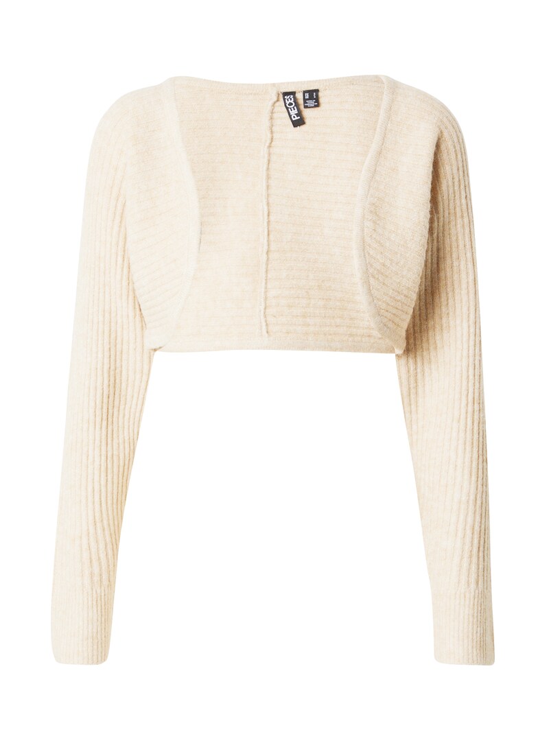 sinned x about you Cárdigan 'PCLINA' PIECES en Blanco Lana