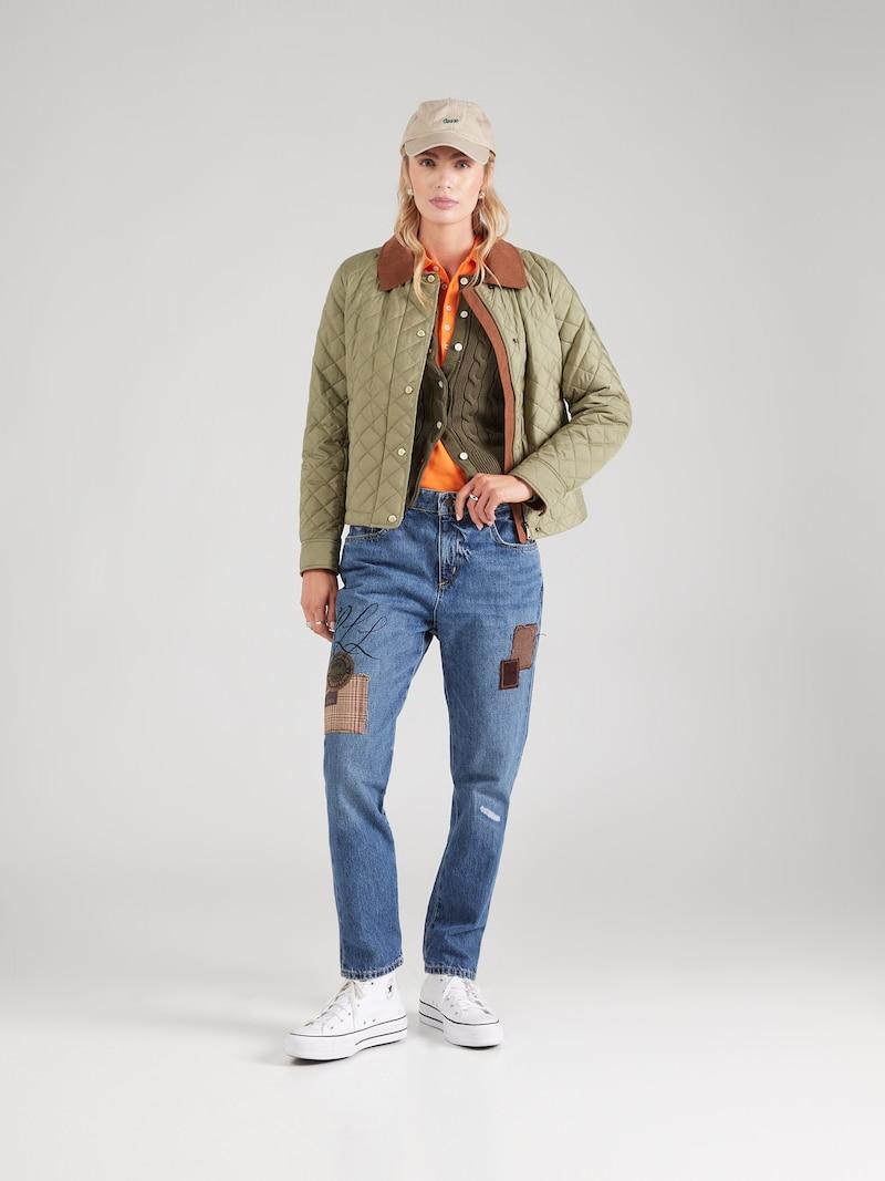 Sinned X About You Cárdigan Polo Ralph Lauren En Oliva