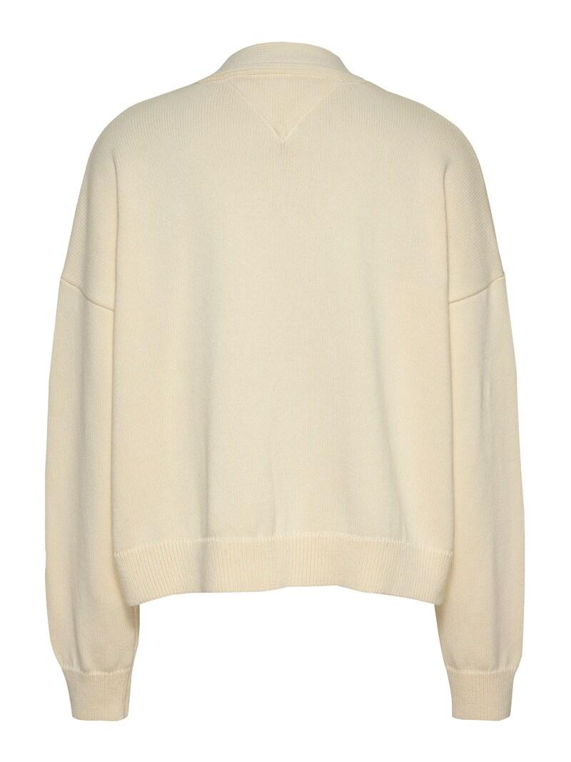 Sinned X About You Cárdigan Tommy Jeans En Blanco Lana