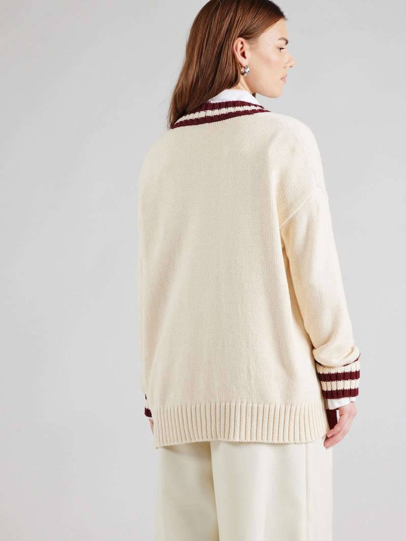 Sinned X About You Cárdigan 'VICOLO' Weekend Max Mara En Burdeos