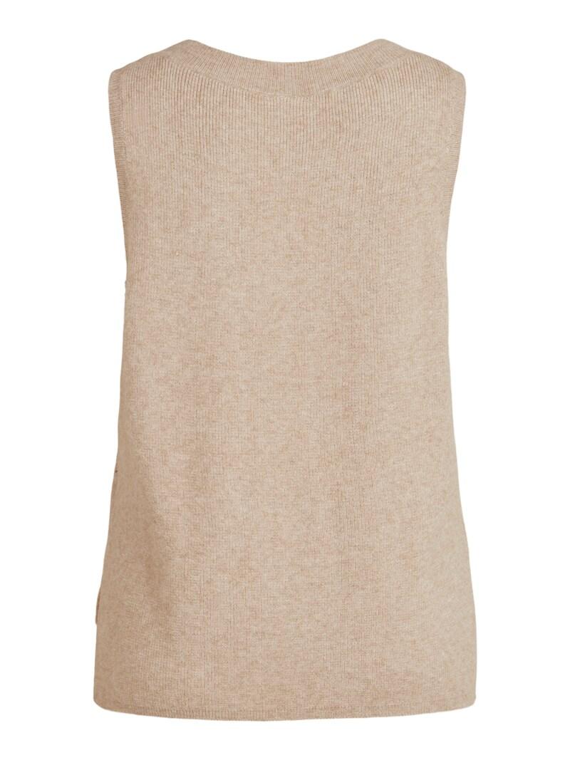 Sinned X About You Chaleco De Punto 'VIRil' VILA En Beige
