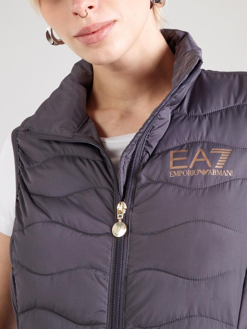 Sinned X About You Chaleco EA7 Emporio Armani En Gris Oscuro