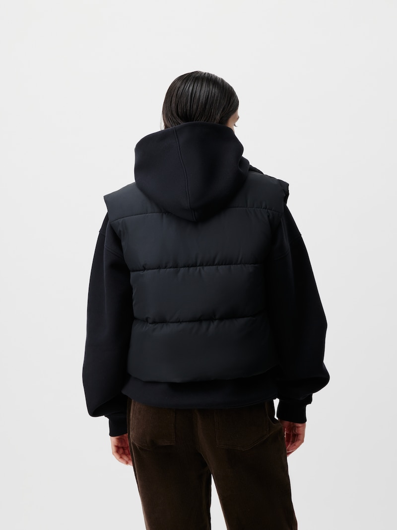 Sinned X About You Chaleco 'Elira' LeGer By Lena Gercke En Negro