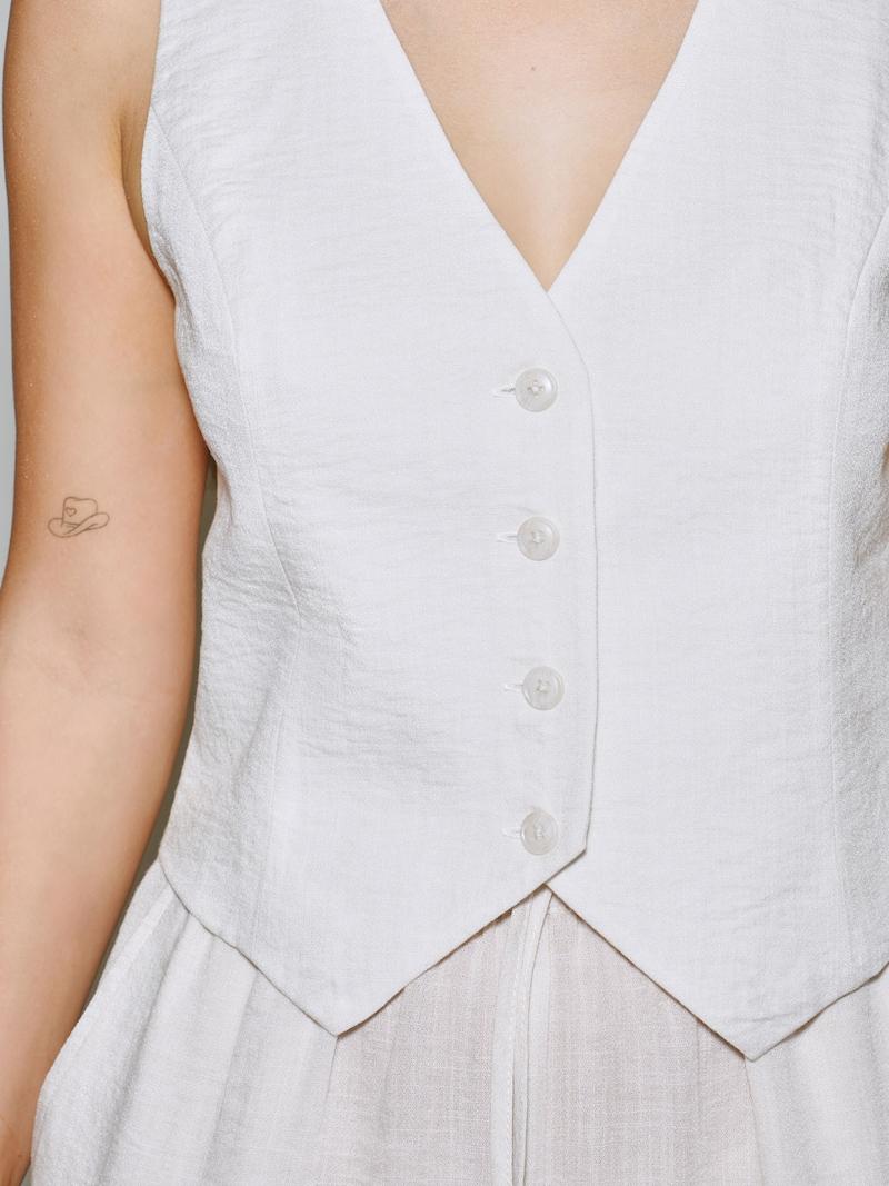 Sinned X About You Chaleco Para Traje 'Calendula' Florence By Mills Exclusive For ABOUT YOU En Offwhite