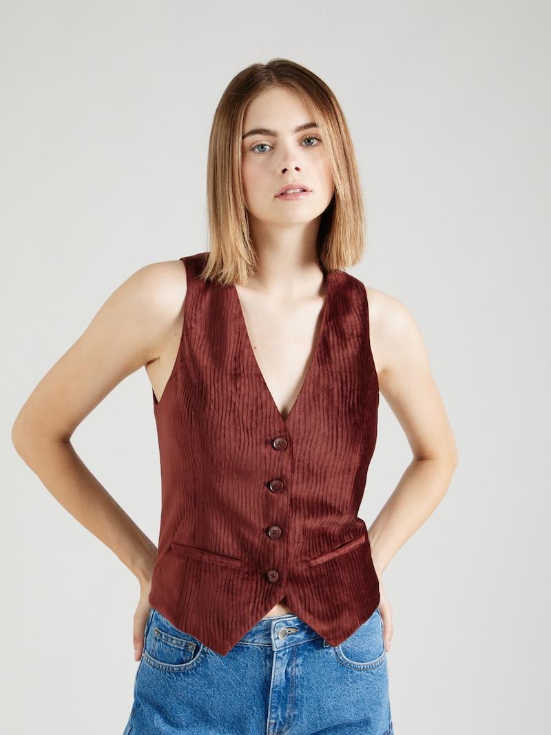 Sinned X About You Chaleco Para Traje 'Nutmeg' Florence By Mills Exclusive For ABOUT YOU En Marrón Castaño