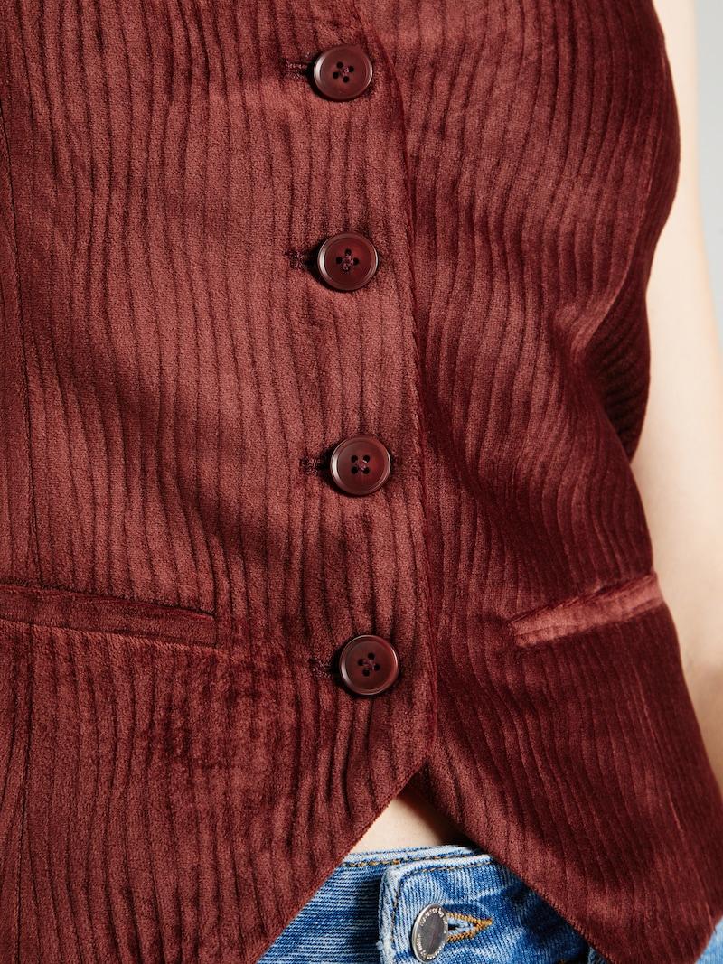 Sinned X About You Chaleco Para Traje 'Nutmeg' Florence By Mills Exclusive For ABOUT YOU En Marrón Castaño