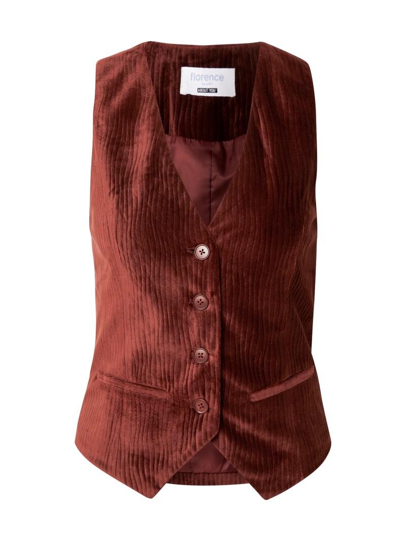 sinned x about you Chaleco para traje 'Nutmeg' florence by mills exclusive for ABOUT YOU en Marrón Castaño