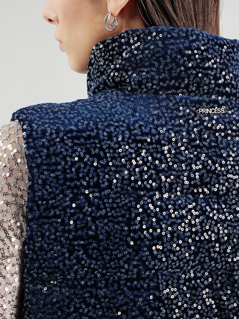 Sinned X About You Chaleco PRINCESS GOES HOLLYWOOD En Navy